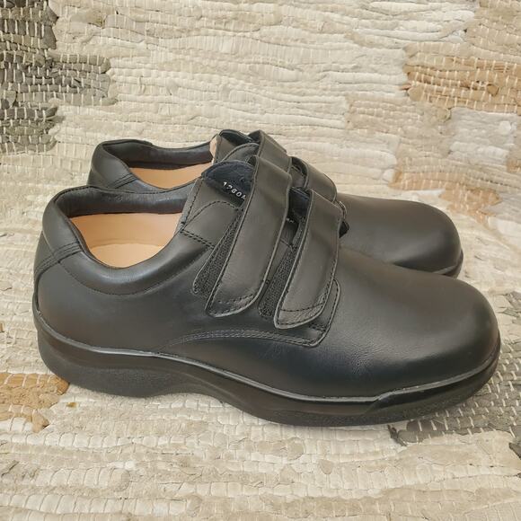 APEX Conform Double Strap Casual Shoe Black #1260 9.5 M - Picture 8 of 11